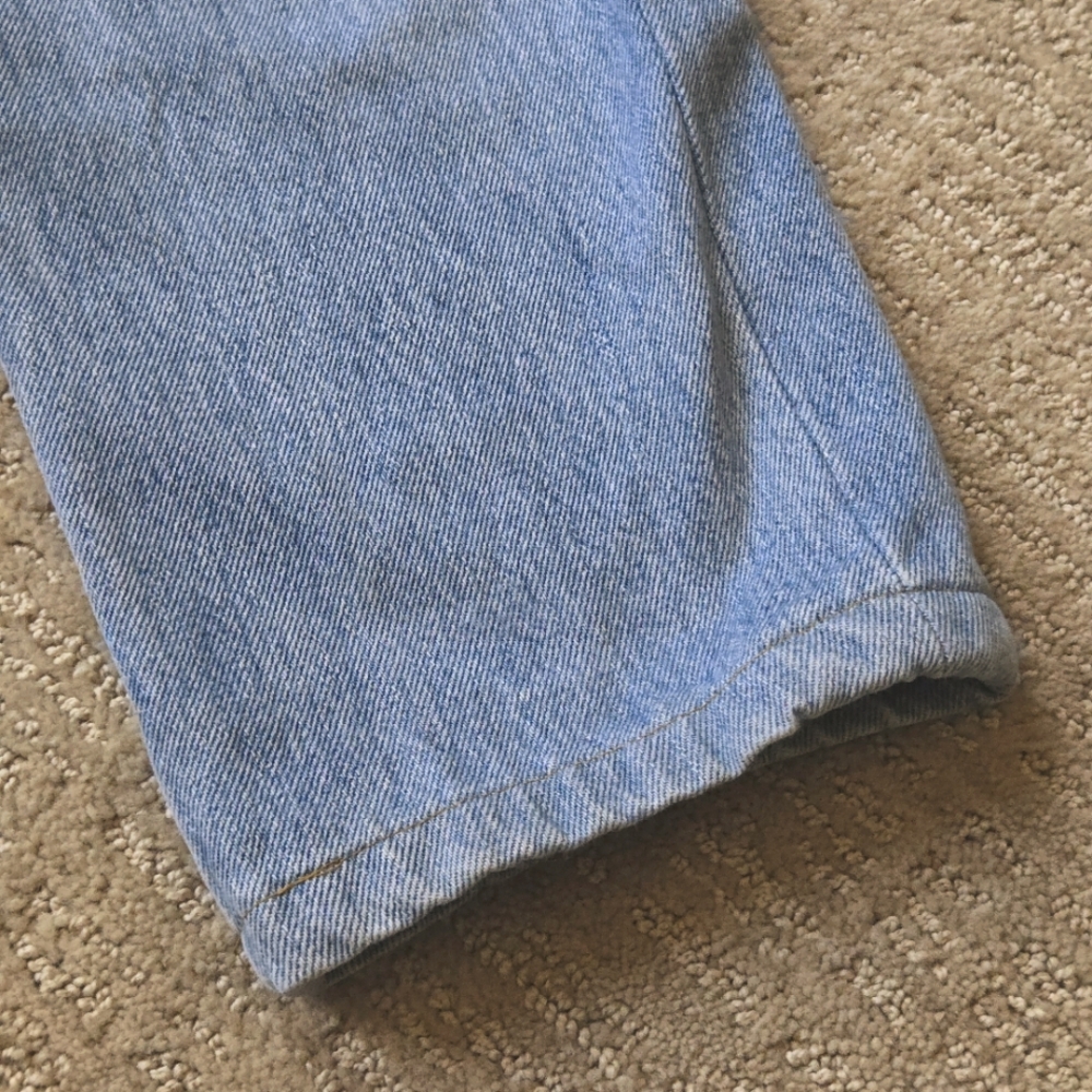 Vintage 1993 Levi's 501 32x27 USA Jeans Classic Light Blue Wash - Picture 11 of 13